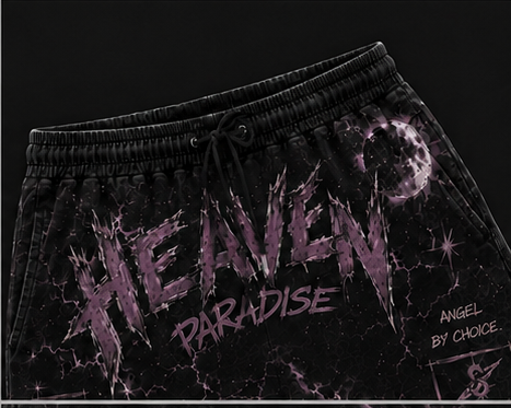 Heavens paradise shorts set