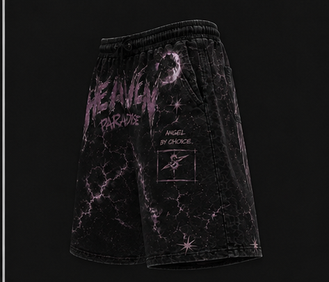 Heavens paradise shorts set