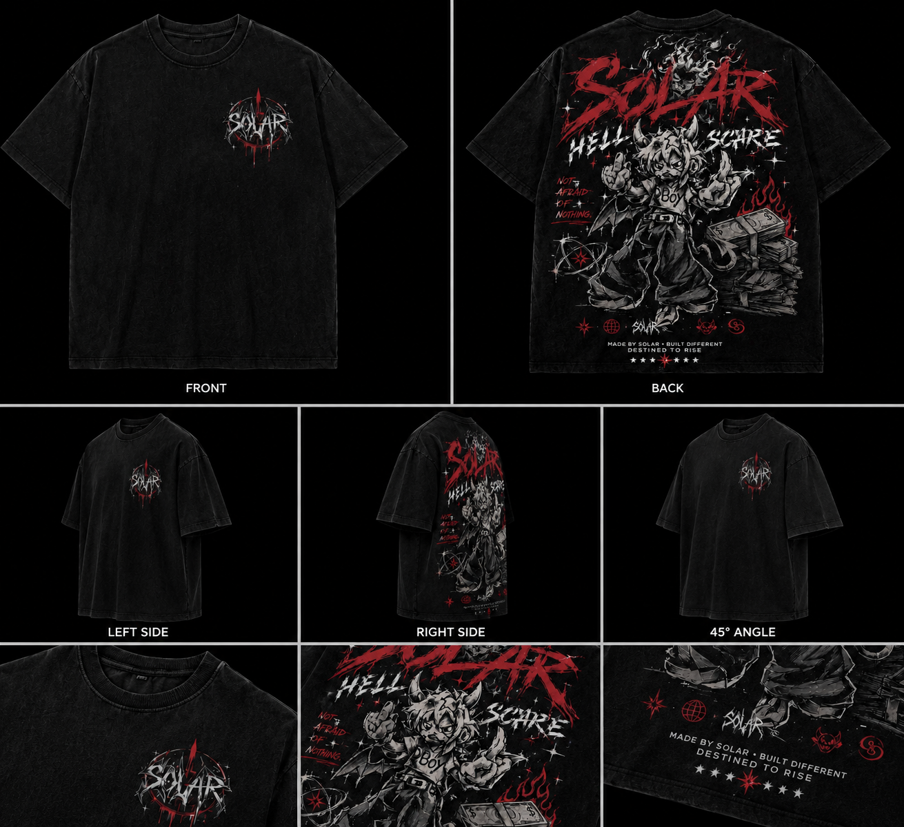 Solar Hell Scape Tee