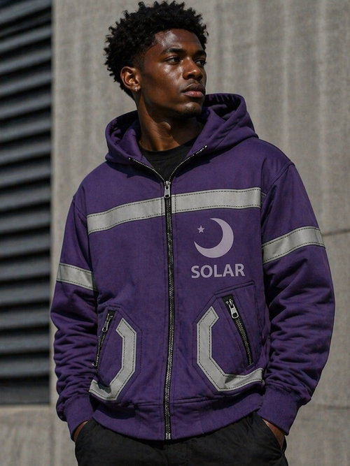 SOLAR Reflective Zip Hoodie