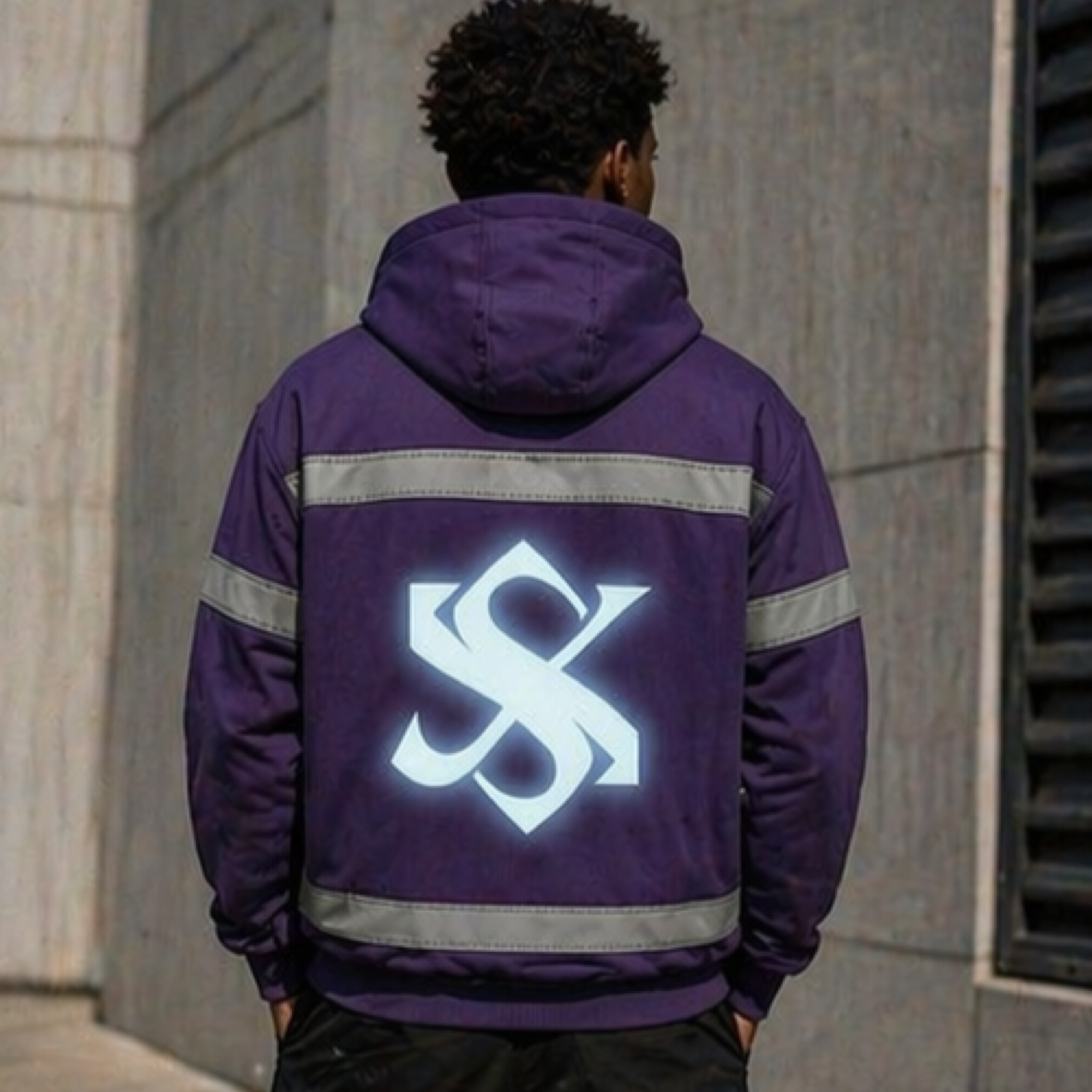 SOLAR Reflective Zip Hoodie
